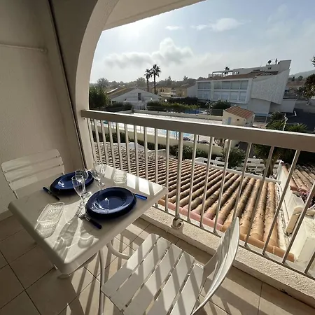 2 Pers Avec Terrasse Et Piscine Au Cap D'agde - Fr-1-249a-25 Apartment Agde